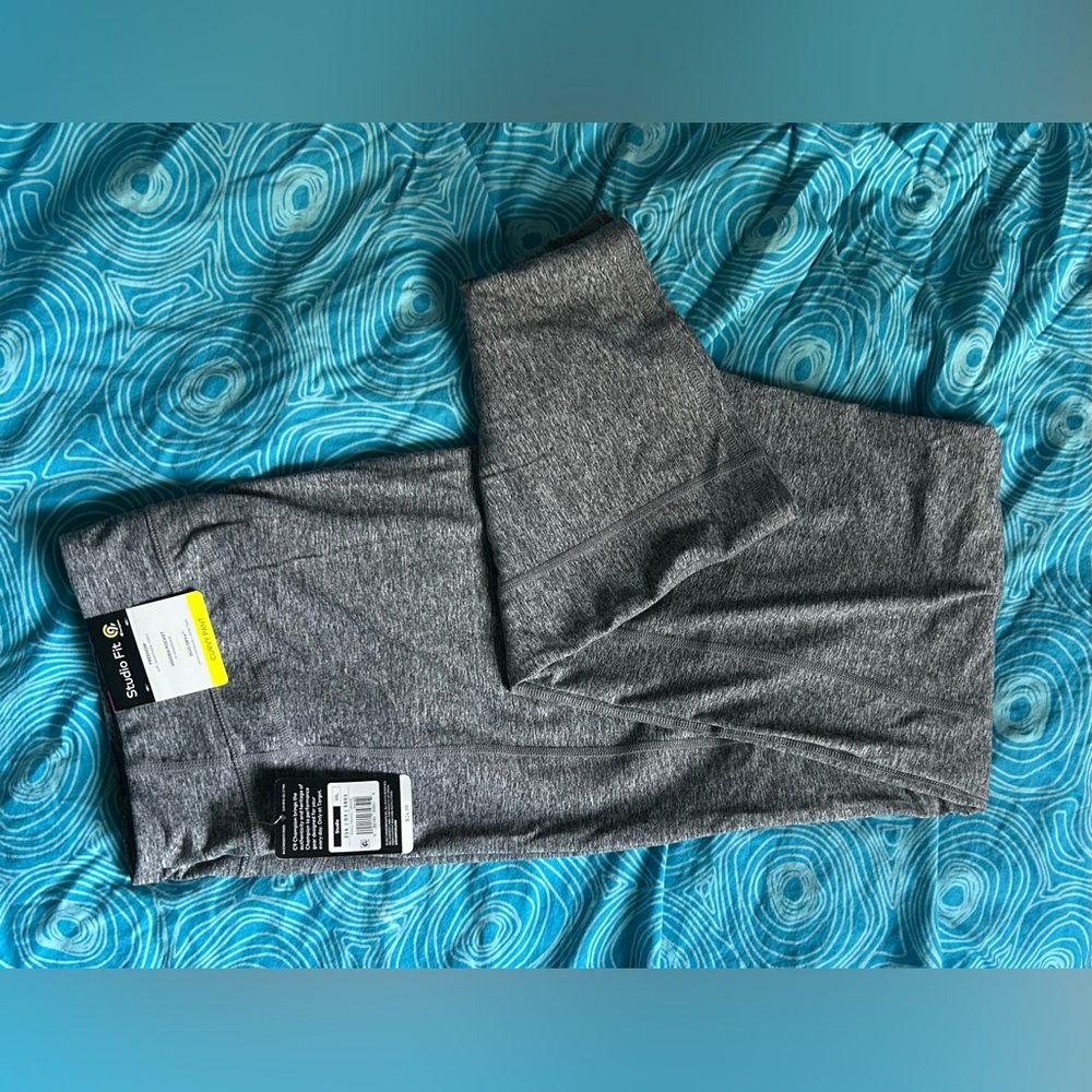 Champion Heather Gray Studio fit Yoga Leggings Ize 2XL NWT